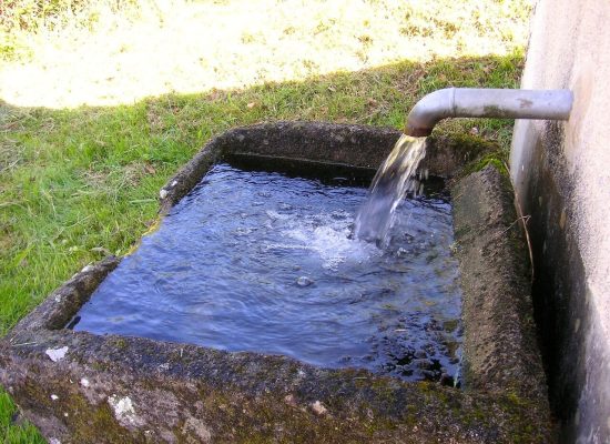 water trough, nature, water pipe, stone sink, flowing, water, pipe, trough